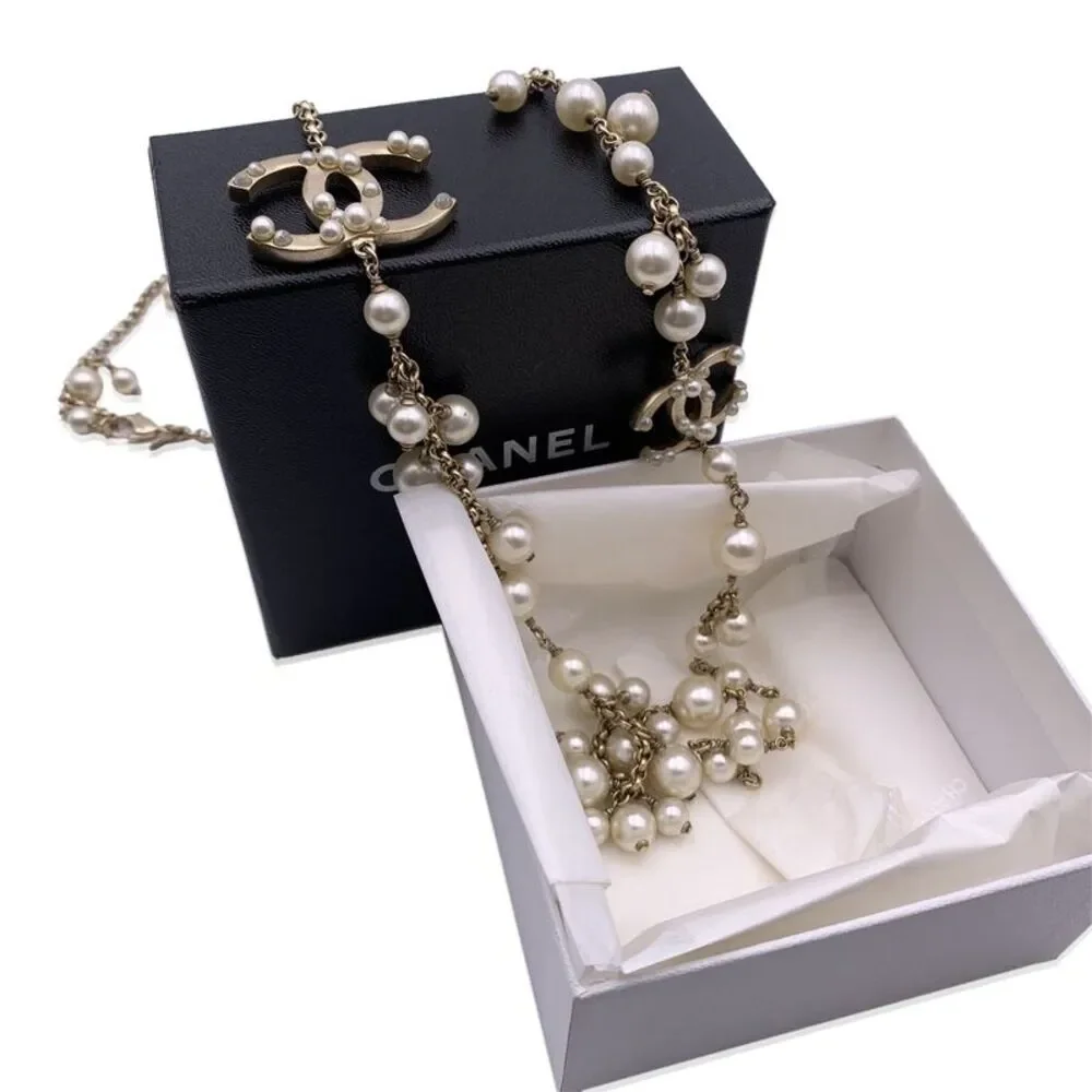 Chanel Metal Necklace CC